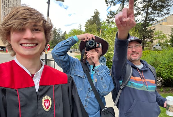 Walking around UW-Madison Campus